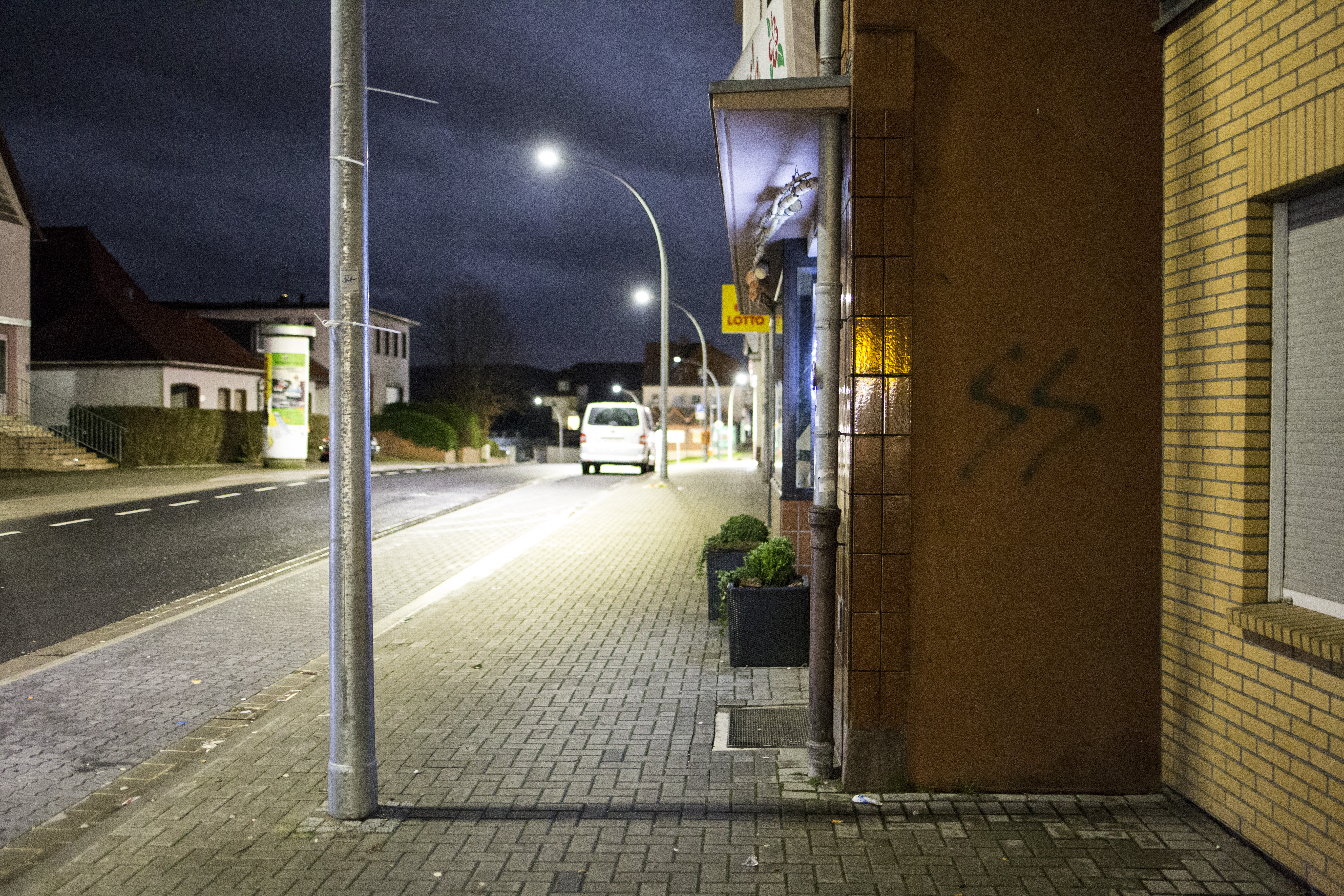 SS-Graffito in Salzgitter-Bad (Quelle: Jannis Große)