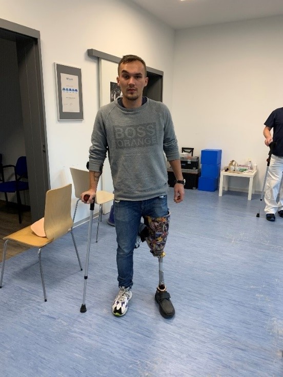 Autor Linus Burkel wagt den Selbsttest. (Quelle gesamte Bildstrecke: Caspar von Villebois)